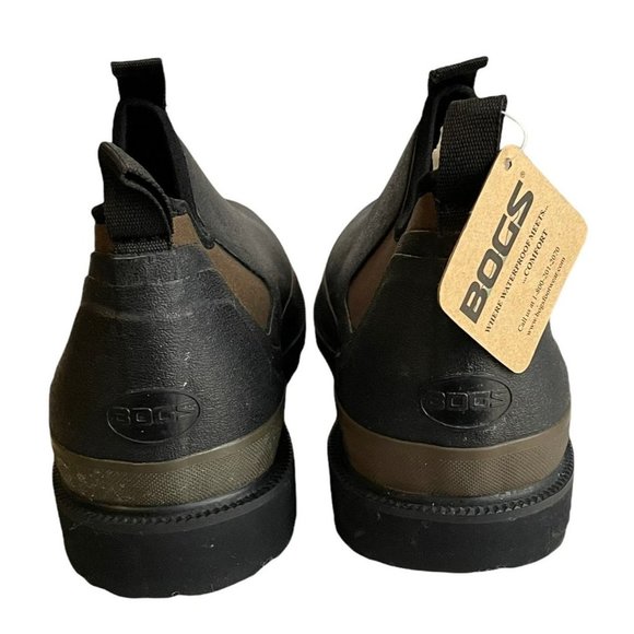 Bogs Size 13 Tillamook Bay Romeo Men's Waterproof Slip On Shoes NWT - Picture 4 of 12